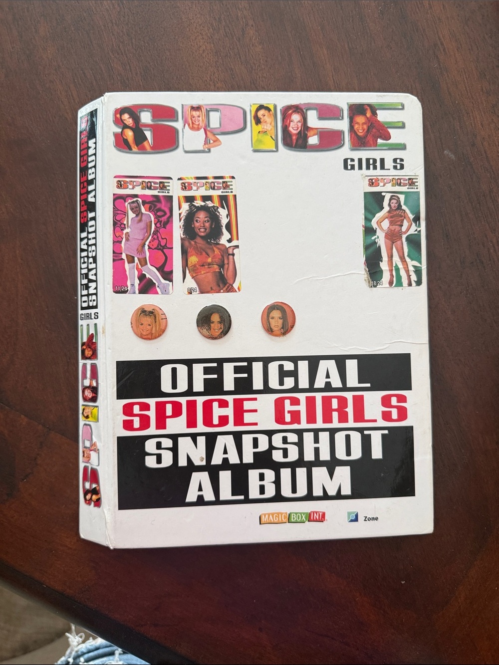 Official spice girls album with 37 official photos